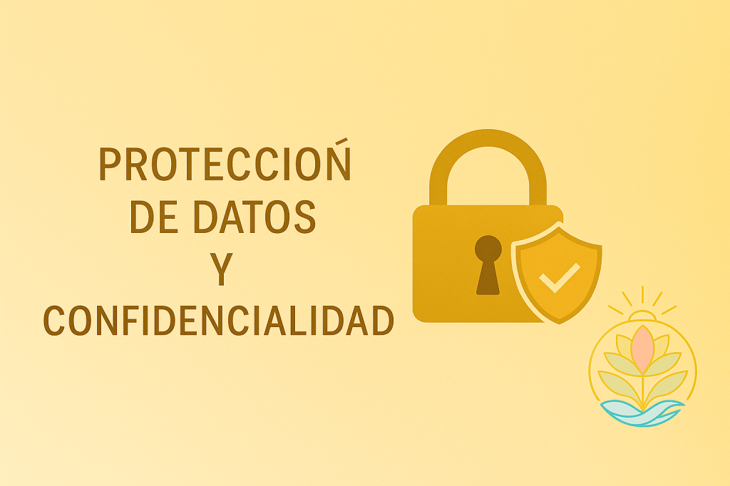 PROTECCIÓN DE DATOS Y CONFIDENCIALIDAD — Cuidar tu información es cuidar tu&nbsp;alma